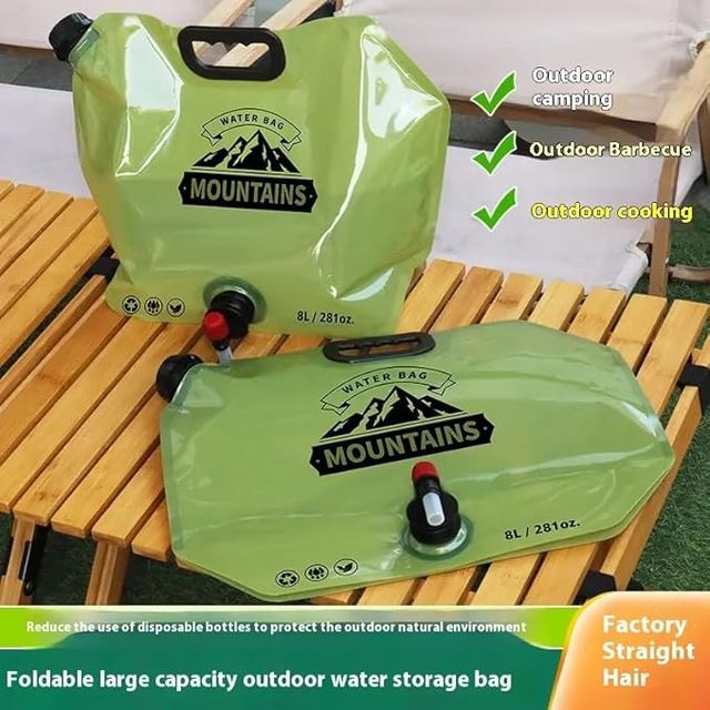 Traveling Water Carrier Supplies Bag and Container